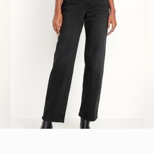 Old Navy Black O.G Loose Jeans Relaxed Fit
